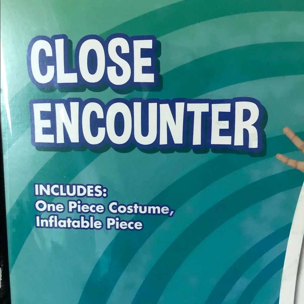 Spirit Close Encounter Kids Costume - Green and Black Alien - Picture 2 of 3